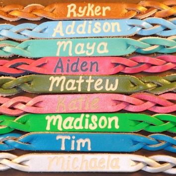 name bracelets