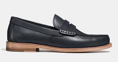 Manhattan Coach Leather Loafer for Men