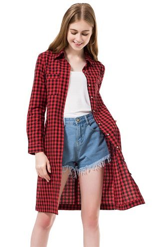 Salon Fashion Long Shirt for Woman