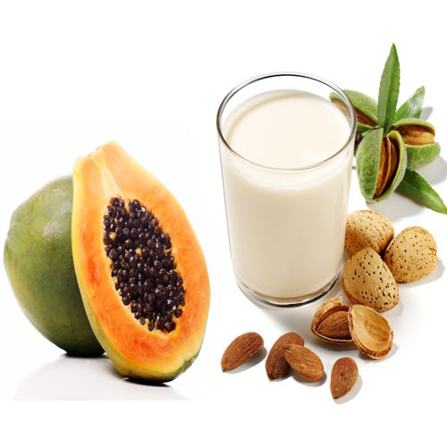 De casă Papaya Face Packs - Papaya, Sour Milk and Almond Face Pack