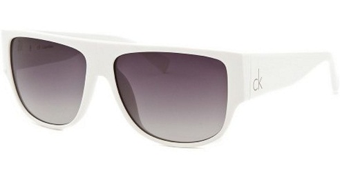 Rectangular White Sunglass