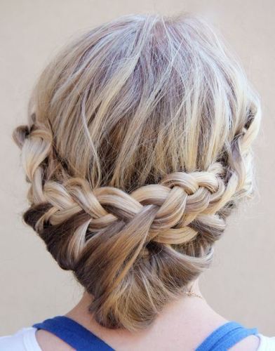 Updo Hairstyles for Medium Hair 1