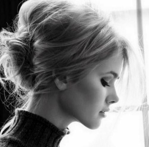 Updo Hairstyles for Medium Hair 9