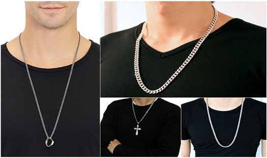 ezüst chains for men