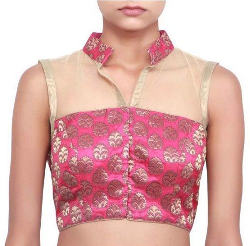 Blouse front neck designs4