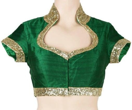 Blouse front neck designs8