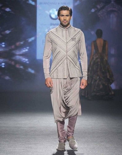 Curved Kurta For Wedding