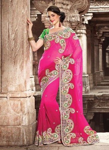 embroidery sarees