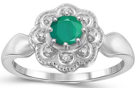 jewelonfire-emerald-gemstone-and-diamond-accent-flower-ring12