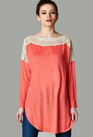 Mreža and chiffon tunic 10