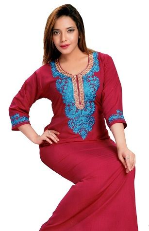 Kaftan Sleeve Cotton Nighty