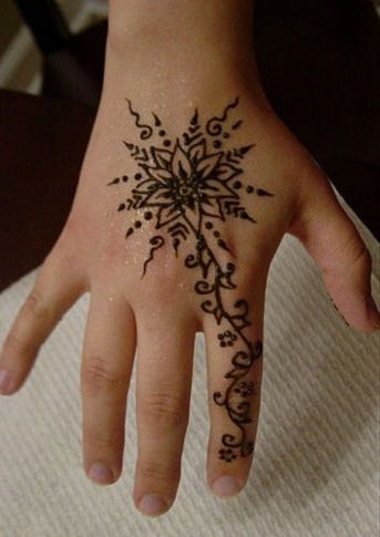 Mehndi design for kids5