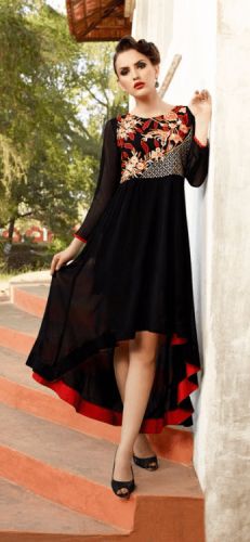 Chiffon Western Kurti