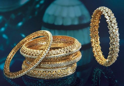 Bridal diamond Bangles