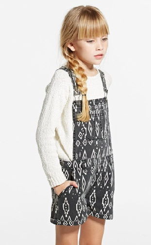 Dungaree Style Kid Jumpsuit