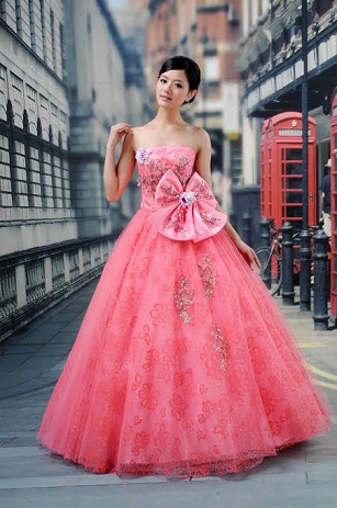 beautiful gown frock