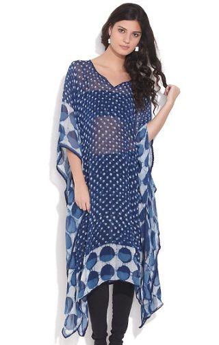 Printed Kaftan Kurti