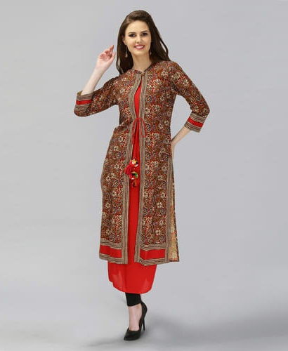 Printed Double Layered Kurti