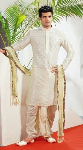 Dhoti Kurta with Shawl