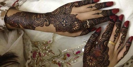 arabsko Mehandi Designs