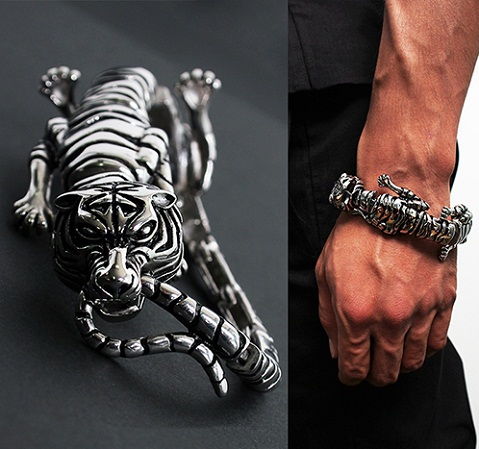 karkötő for men - tiger line bracelets