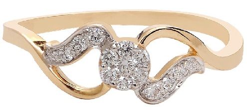 Auksas Diamond Infinity Rings