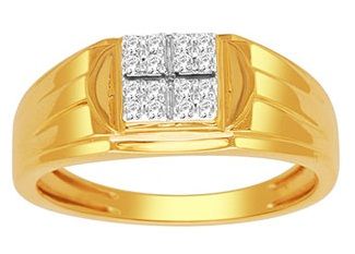 Auksas Diamond Rings for Men