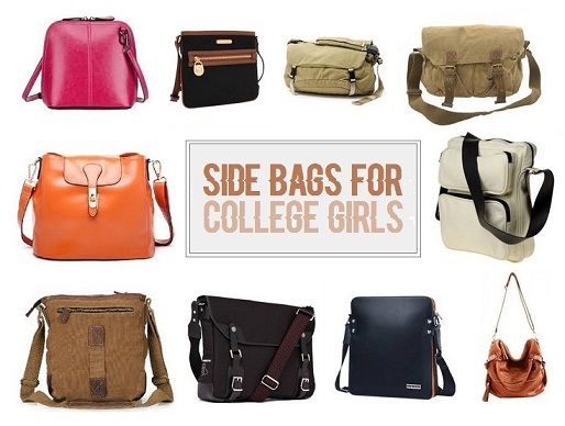 college one side bags