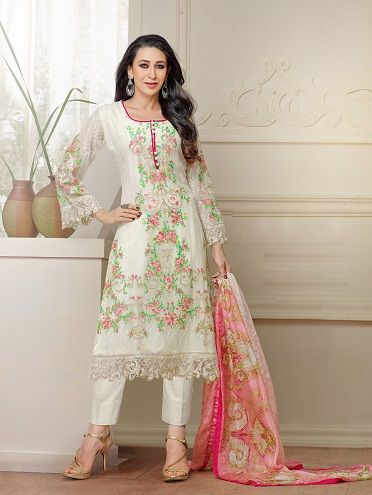 Pakistani Embroidered Salwar Suit