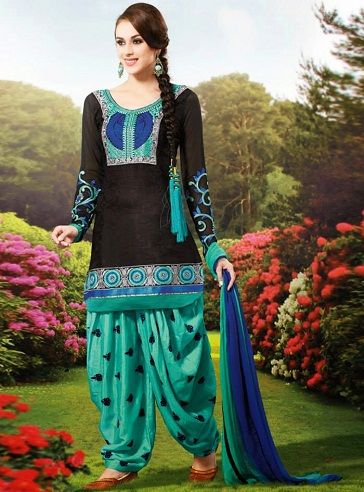 Pakistani Patiala Salwar Kameez