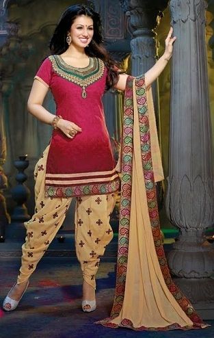 Pakistani Dhoti Style Salwar Kameez