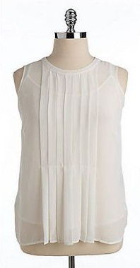 Pleated Party Top