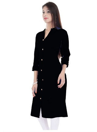 Ladies Black Kurti