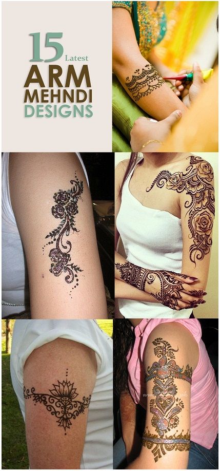 arms mehndi designs