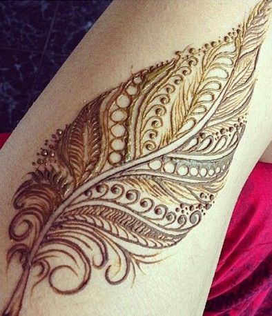 feather-mehndi-arms-for-design-10