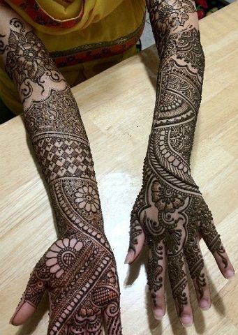 extended-bridal-arm-mehndi-design-14