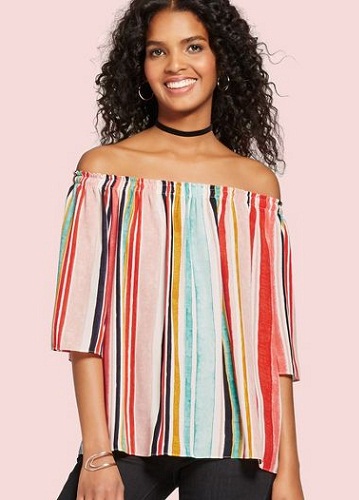 Off Shoulder Funky Casual Top