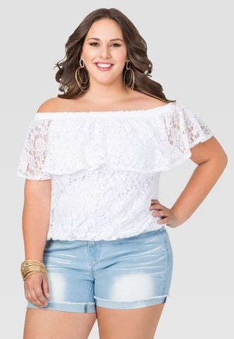 Sheer off shoulder Top