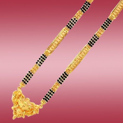 Simple long mangalsutra