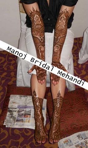 Legjobb Mehndi Artists In India-Manoj