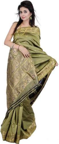 Baluchari Sarees-Hand Woven Baluchari Saree 6