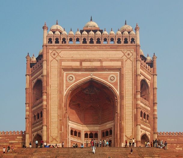 buland-darwaza_agra-turistinės vietos