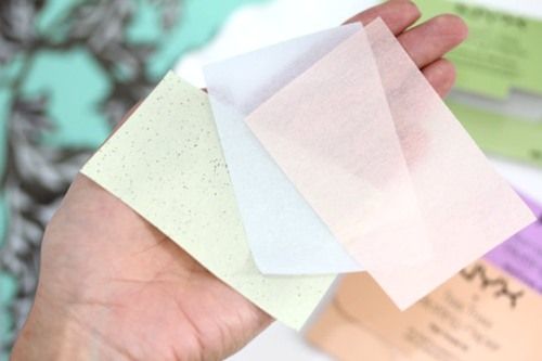 Naravno Homemade Beauty Tips For Oily Skin blotting paper