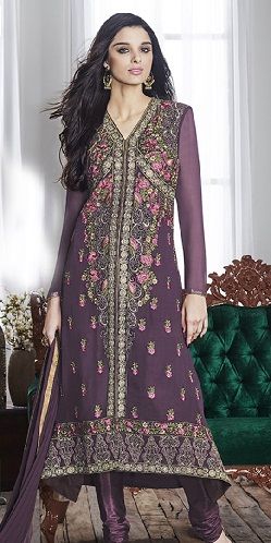 V Neck Designer Salwar Suits