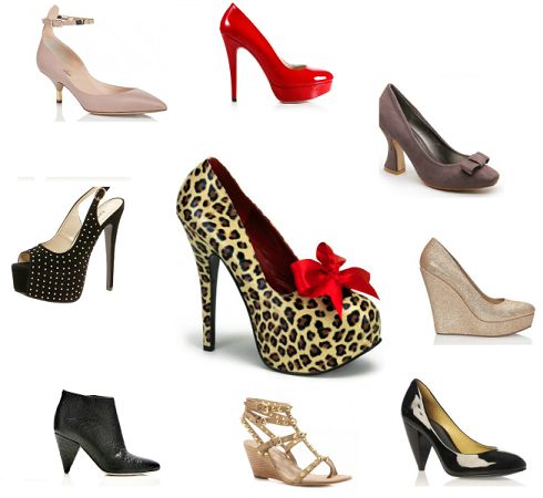 Kitten heel women shoes