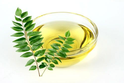 curry leaves hair oil