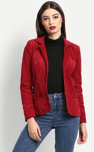 Scarlett Red blazer