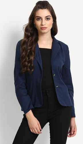 Navy blue blazer