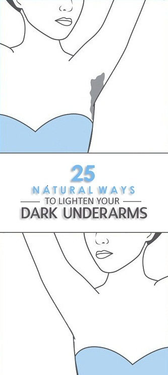 Home Remedies For Dark Underarms