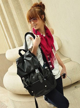 Casual Black Travel Bag -20